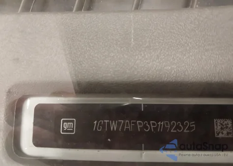 2023 GMC Savana Cargo Rwd 2500 Regular Wheelbase Work Van from USA, damaged, VIN 1GTW7AFP3P1192325